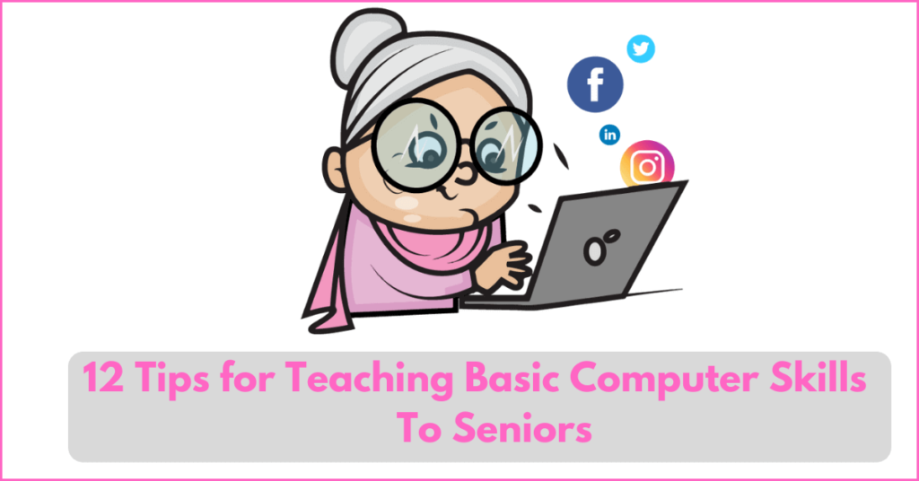 Basic computer skills for seniors
