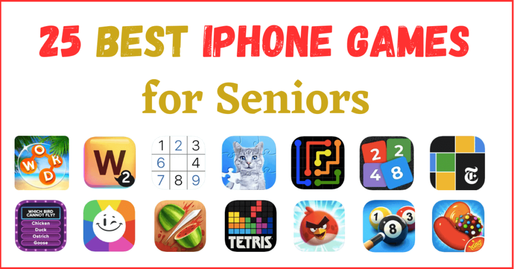 Best iPhone Games for Seniors