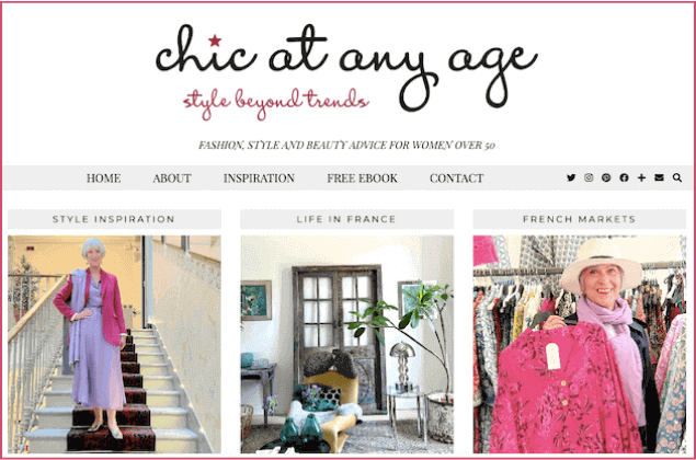 chic at any age homepage